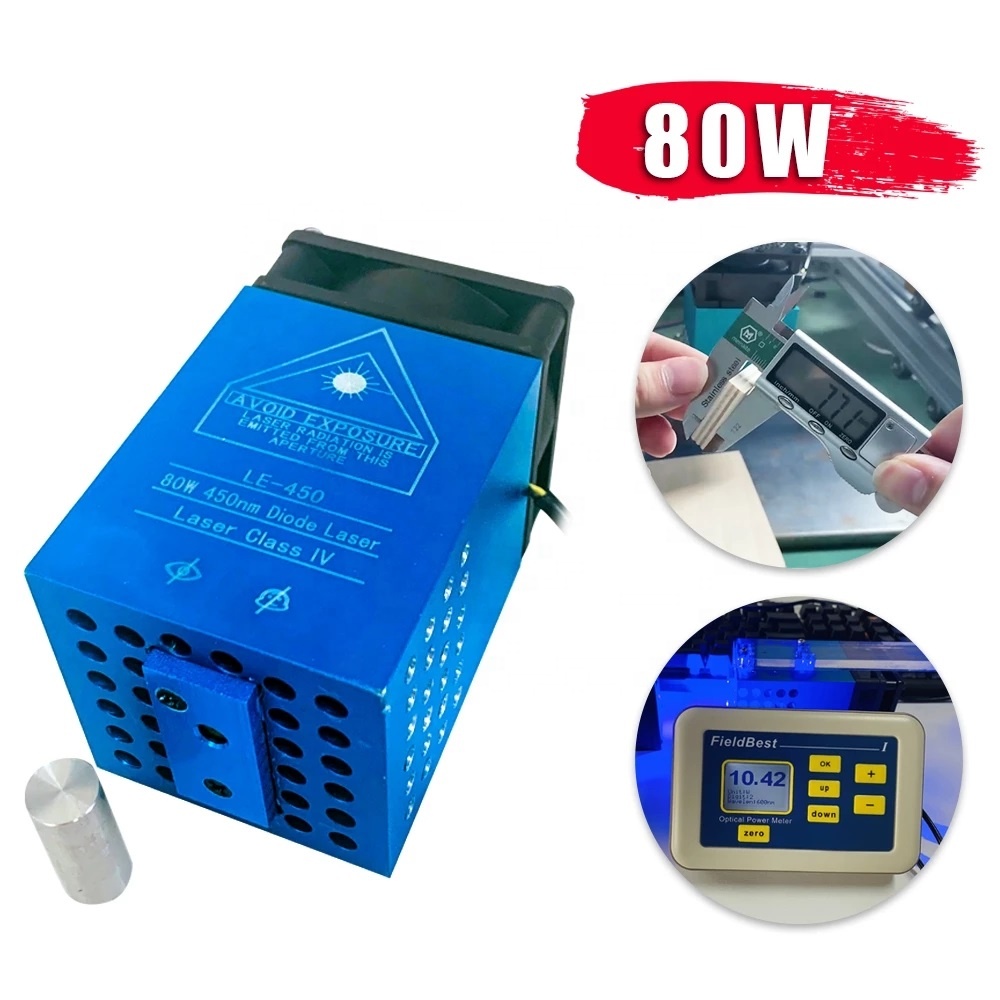 450nm 80W40W Professional Version Focal Fixed TTL Module laser module