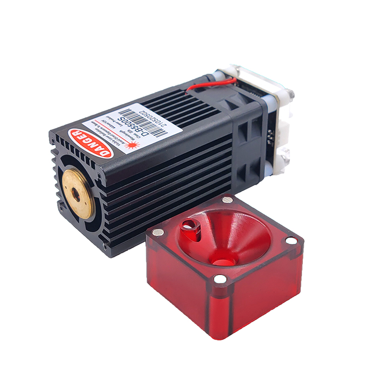 5W 445nm Compressed Spot Blue Laser diode engraver module for CNC