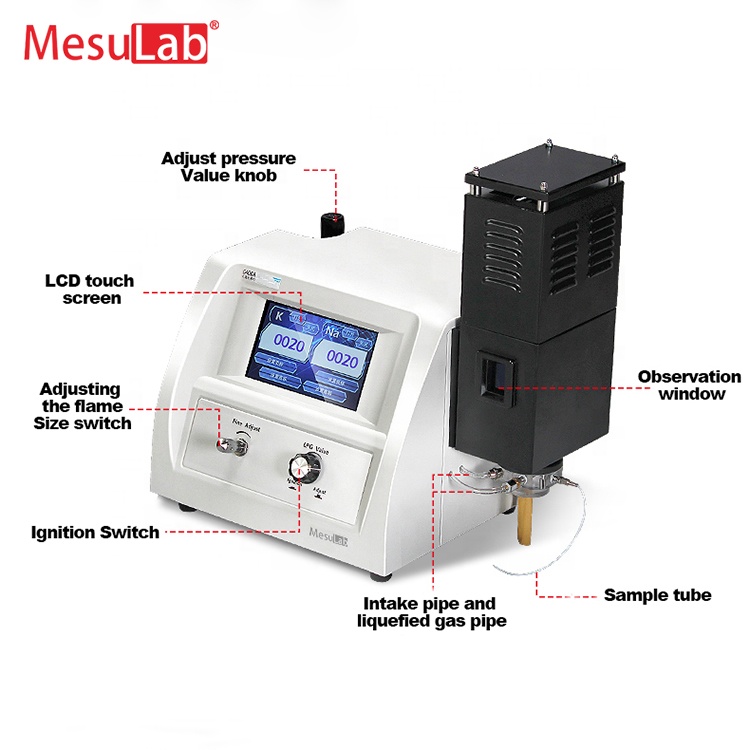 Hot cheap price lab digital photoelectric flame spectrometer device fp640 flame photometer LaserSE