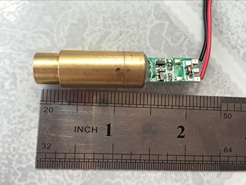 Techhood 18*75 5mW Green ( 532nm) Dot Laser Module/5V-12V