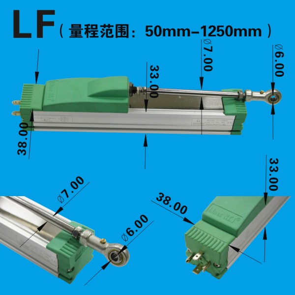 LinecSKI LF 400mm Resistance Position Sensor Linear Motion