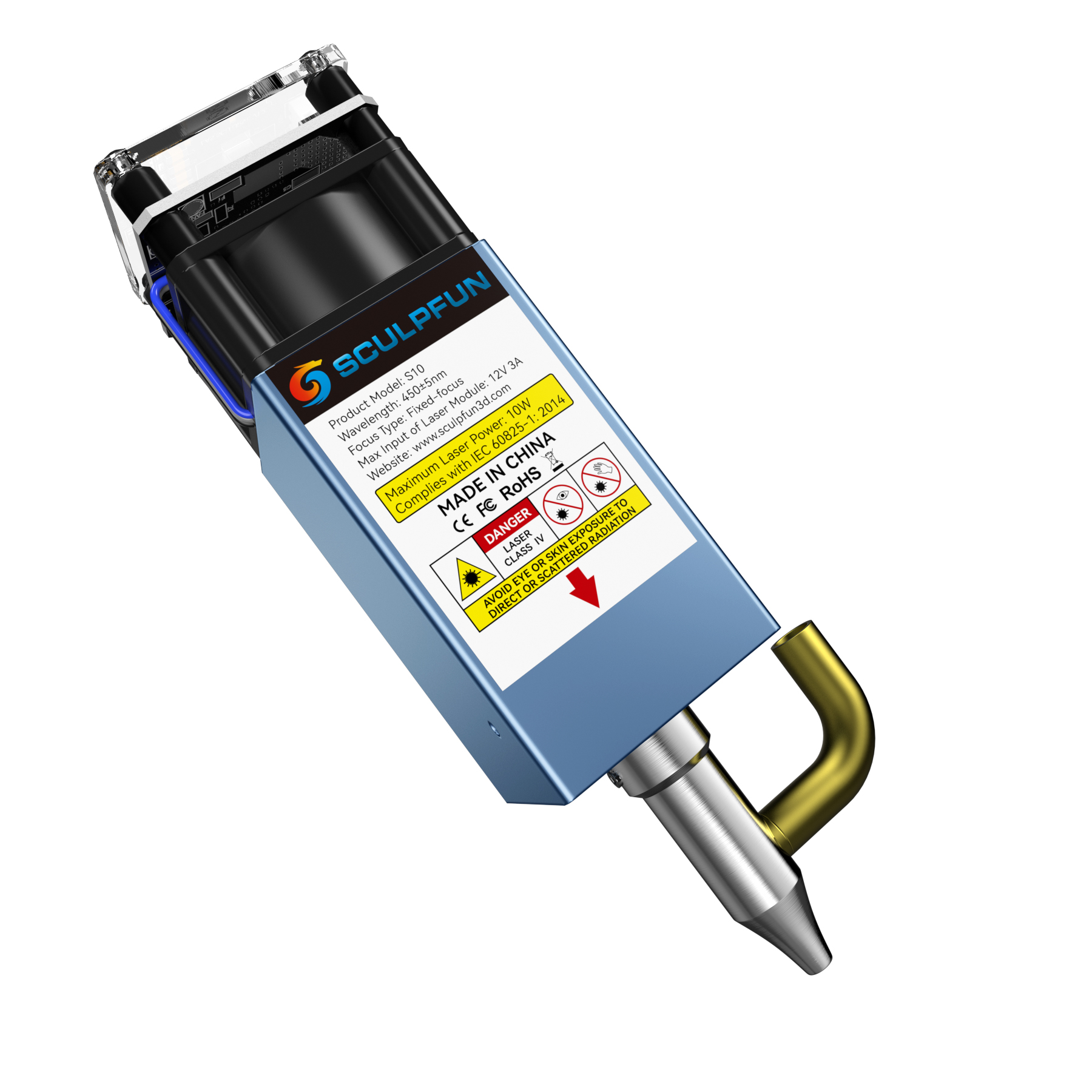 SCULPFUN S10 diode mini laser engraving machine powerful module Laser