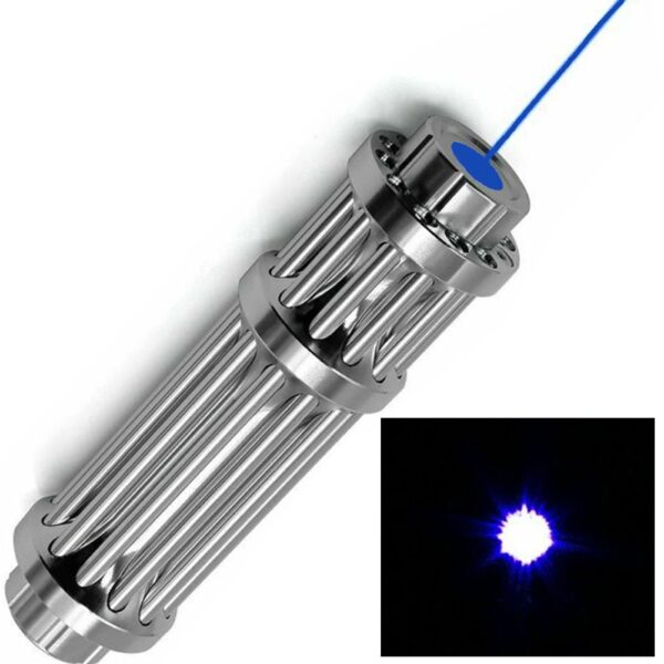 ＜1MW 450nm Blau Laser 20 Meilen Pointer Laserpointer Beam Licht Outdoor