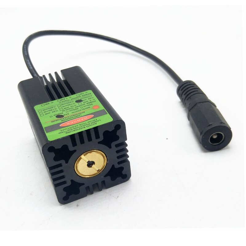 532nm Green Dot Laser Module 50mW 12V With TTL 0-30kHz & Driver – Q-BAIHE