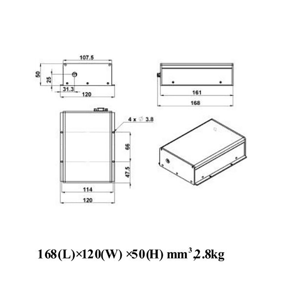 OEM-8W-Full-Color-High-Power-CW-Laser-Module-Stage-Laser-Light-Diode-with-Power-Supply-2