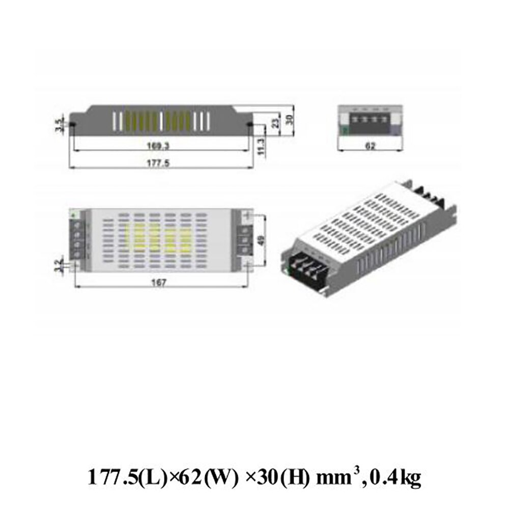 OEM-8W-Full-Color-High-Power-CW-Laser-Module-Stage-Laser-Light-Diode-with-Power-Supply-4