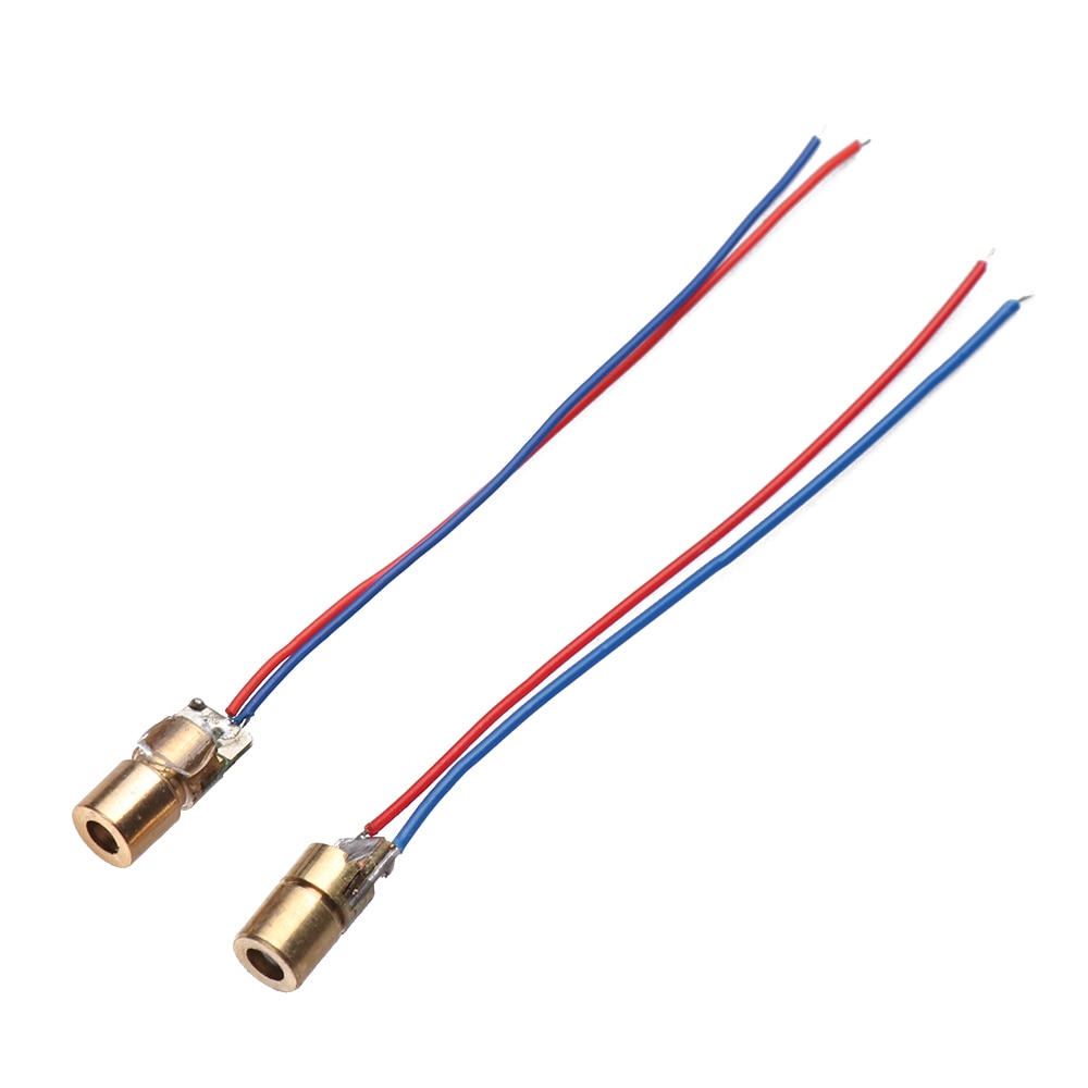 1/3/5/10Pcs 650nm 6mm 3/5V 5 Million Watt Red Sight Copper Head Adjustable Mini Laser Line Point Diode Module Workshop Equipment - Image 4