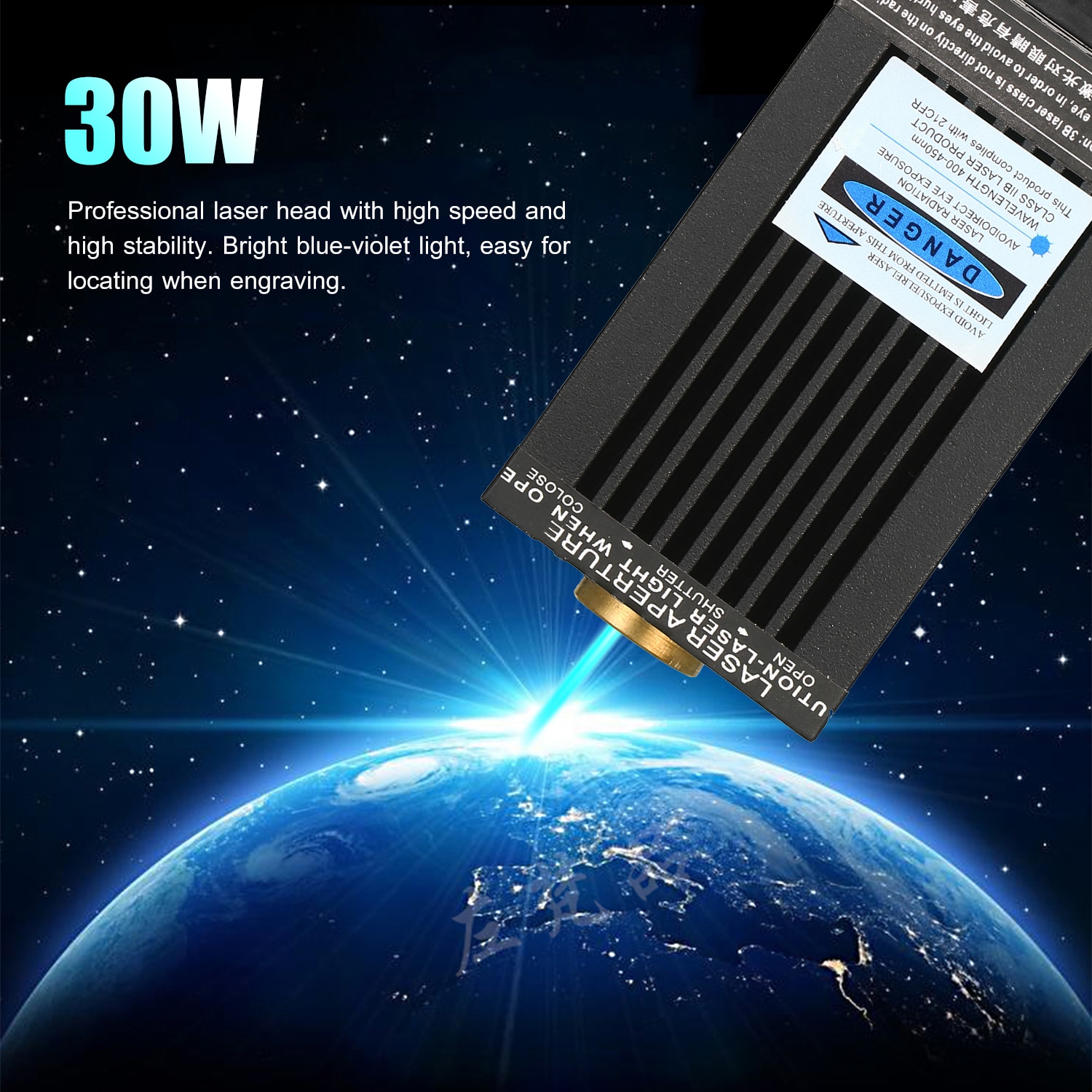 10/20/30W/40W Laser Module Laser Head 450nm Blue Lase for Laser Engraving Machine Wood Marking Cutting Tool Engraving Head CNC - Image 2