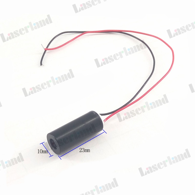 10*23mm 808nm 100mW Infrared Line Diode Laser Module DC 3V~5V