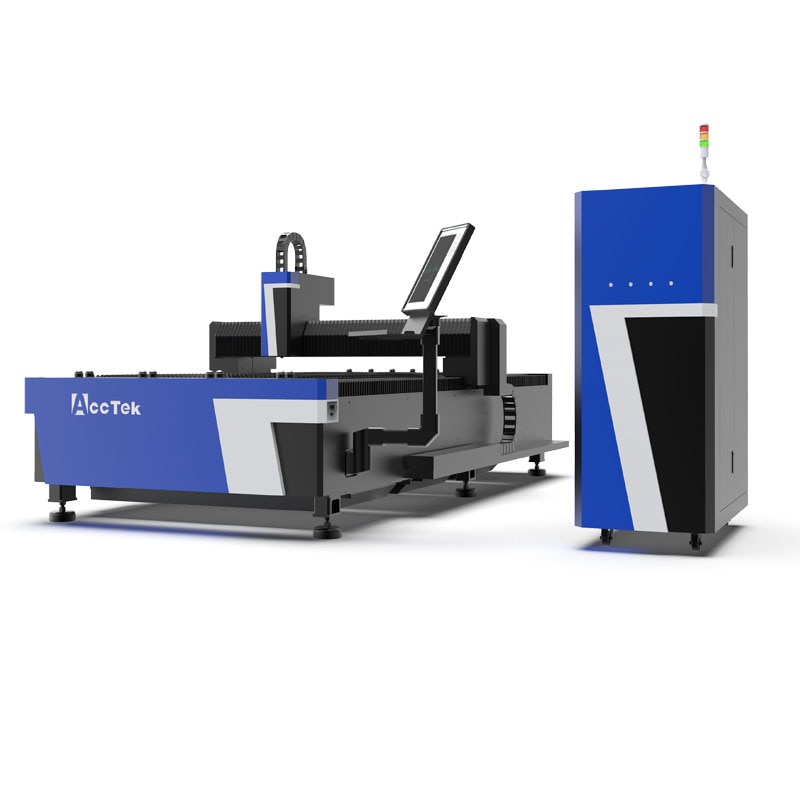 1000W 1500W Raycus CNC Metal Fiber Laser Cutting Machine For Steel 1 mm 2 mm 3 mm 5 mm