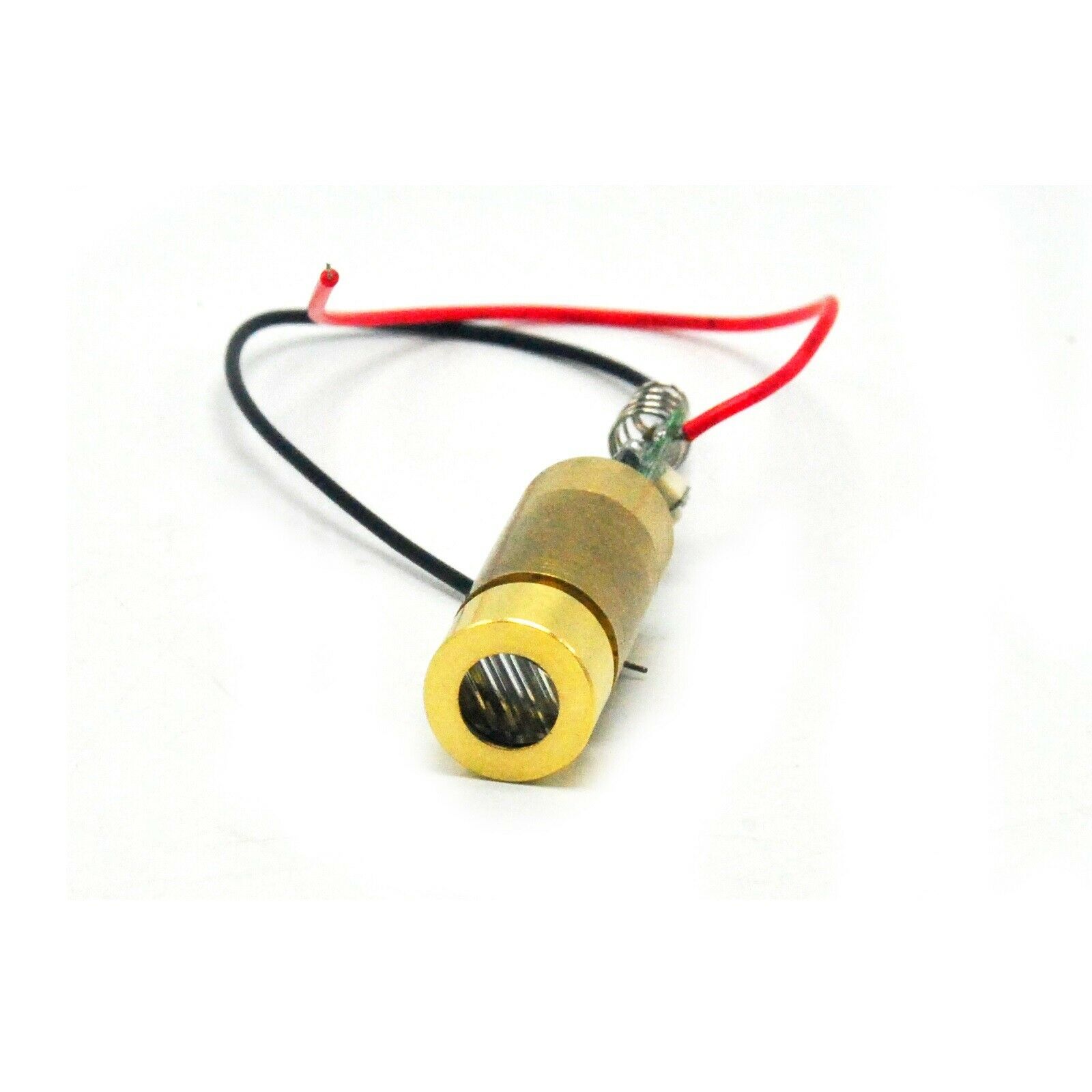 100mW 532nm Green Dot Line Laser Diode Module Powerful Brass LED 3.7V-5V Driver Cable - Image 2