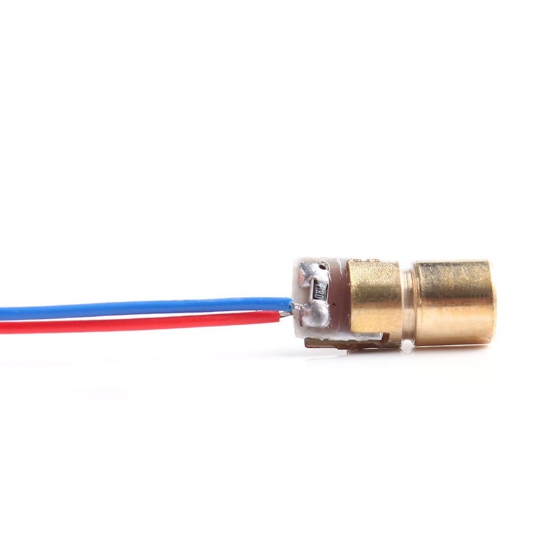 100pcs 5V 650nm 5mW Laser Red Dot Module - Image 2