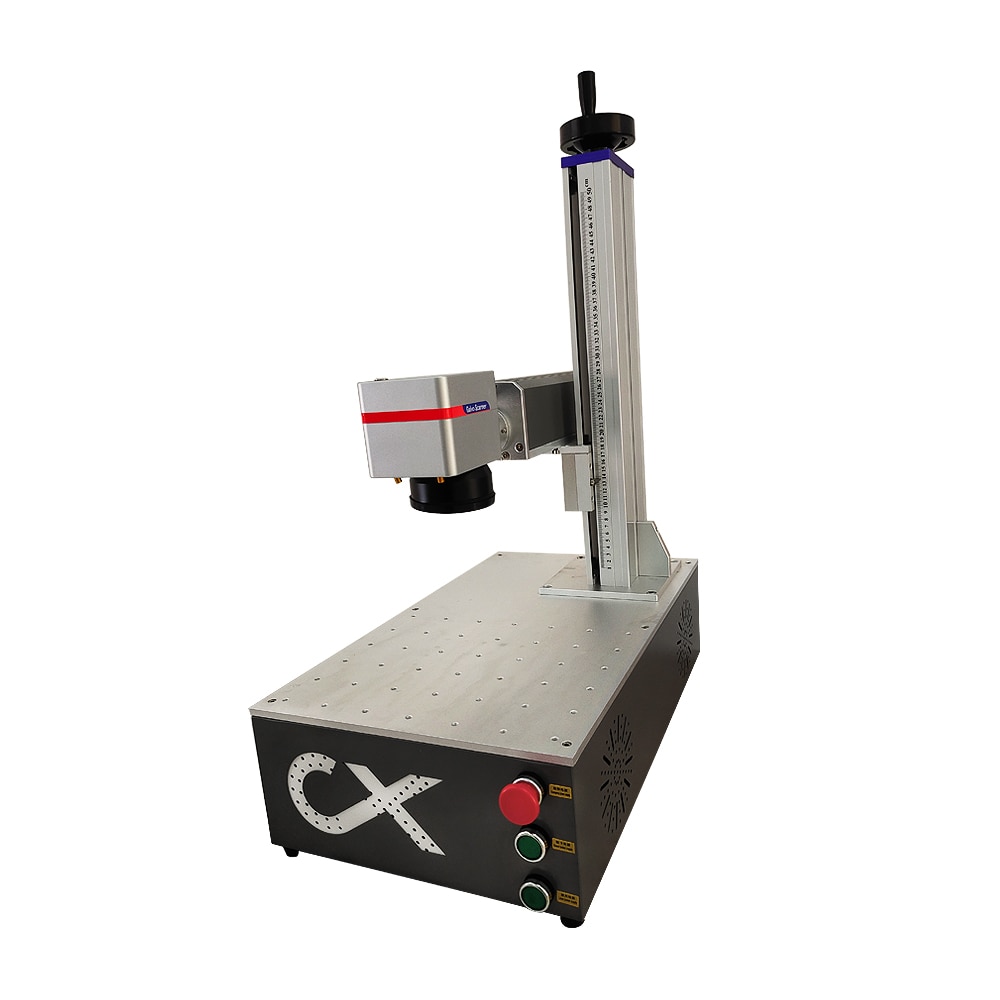 1064um Super-laser Max Raycus 20W 30W 50W CNC Fiber Laser Engraver Fiber Laser Nameplate Marking Machine with Align System - Image 2