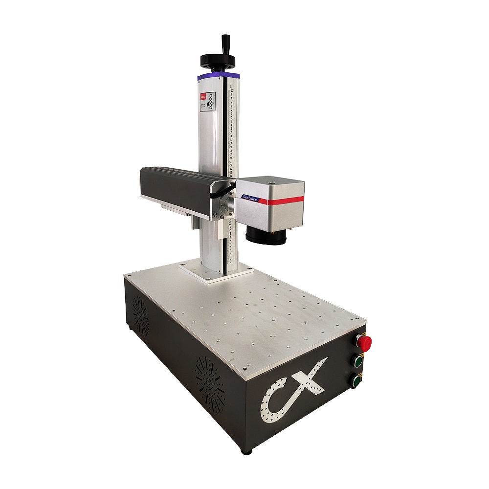1064um Super-laser Max Raycus 20W 30W 50W CNC Fiber Laser Engraver Fiber Laser Nameplate Marking Machine with Align System - Image 3