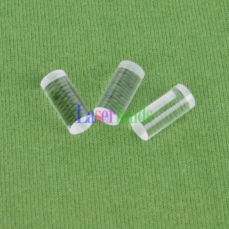 10pcs 11mm 110 degree Cylinder Optical Glass Line Lens for Laser Module Diode Cylindrical Lens