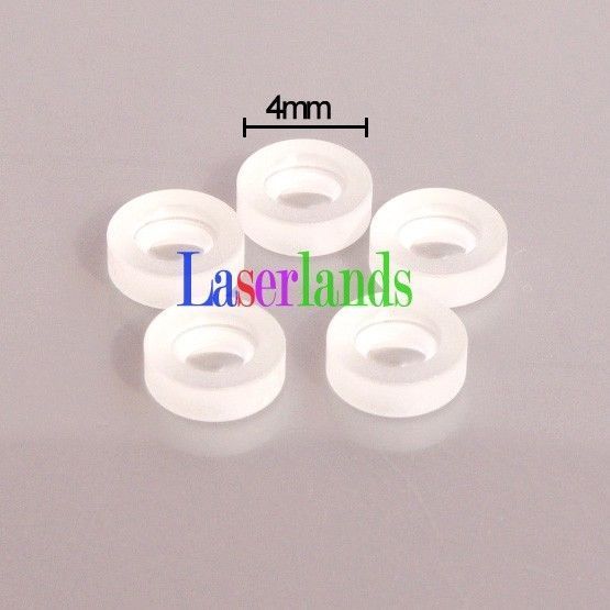 10pcs 4mm Bi-Concave Glass Lens f/ 532nm Green Laser Module Diode LD Beam Expander