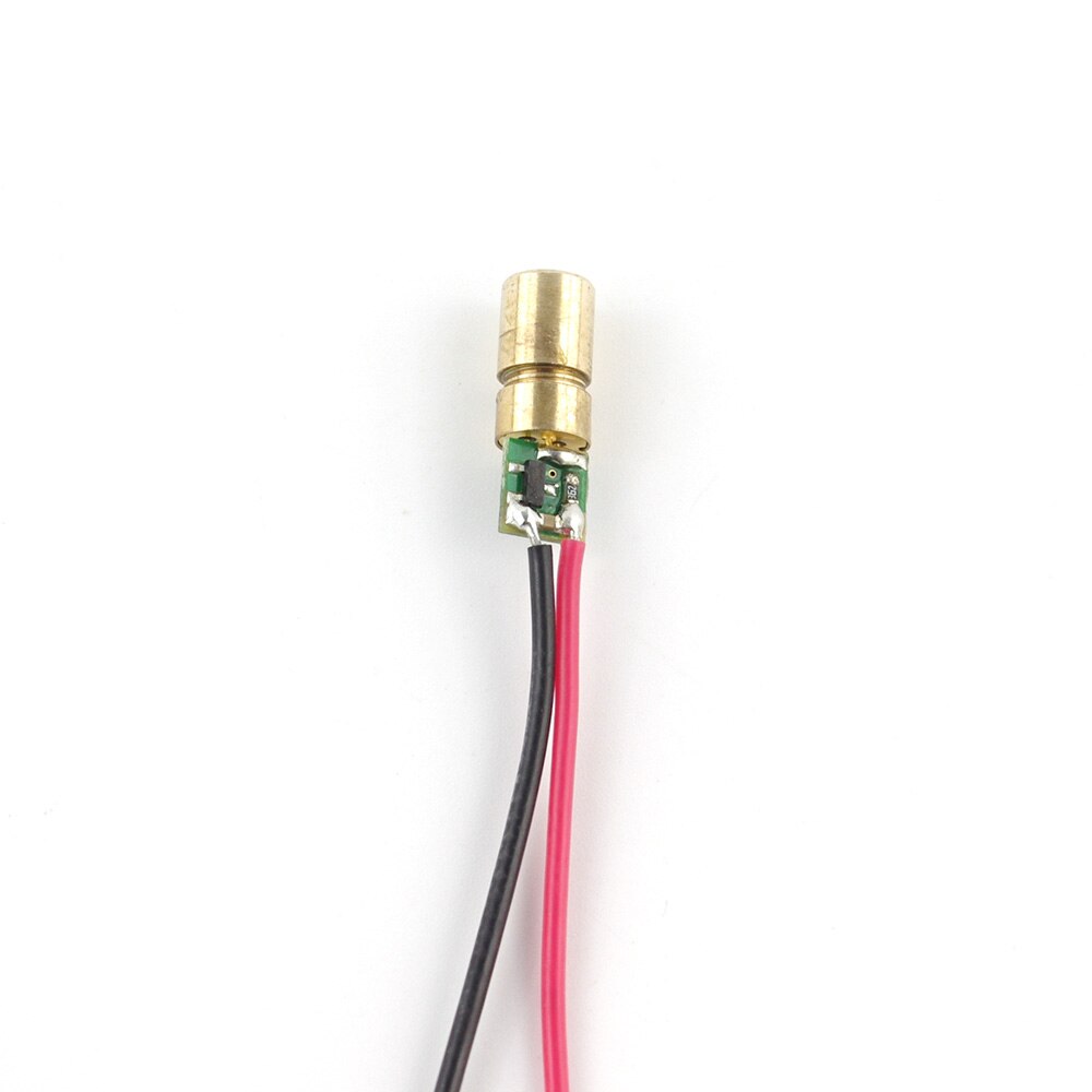 10pcs 6mm x16.5mm Mini 650nm Red Laser Diode Module Plastic Lens Round Dot - Image 2