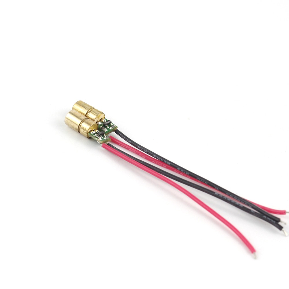 10pcs 6mm x16.5mm Mini 650nm Red Laser Diode Module Plastic Lens Round Dot - Image 3