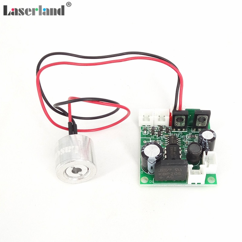 10pcs Laserland 18*15mm 650nm 100mW Red Laser Diode Module with TTL 12VDC Focusable - Image 2