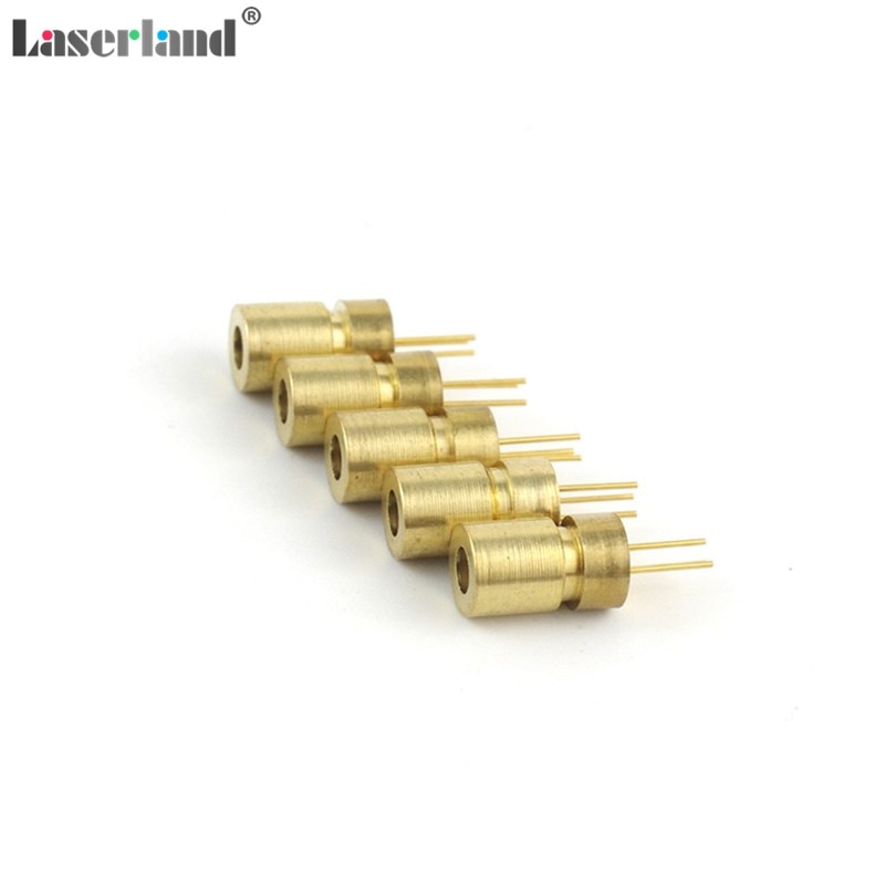 10pcs Mini Focusable 6*10mm 650nm/660nm 5mW Dot Red Laser Diode Module No Driver - Image 2