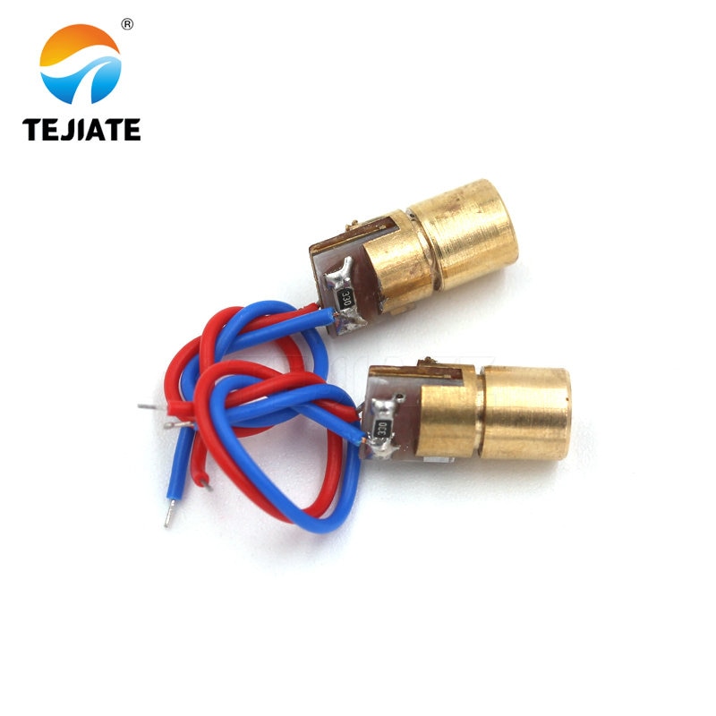 10pcs laser diode 650nm 6mm 3V/5V 5mW Adjustable Laser Dot Diode Module Red Copper Head - Image 4