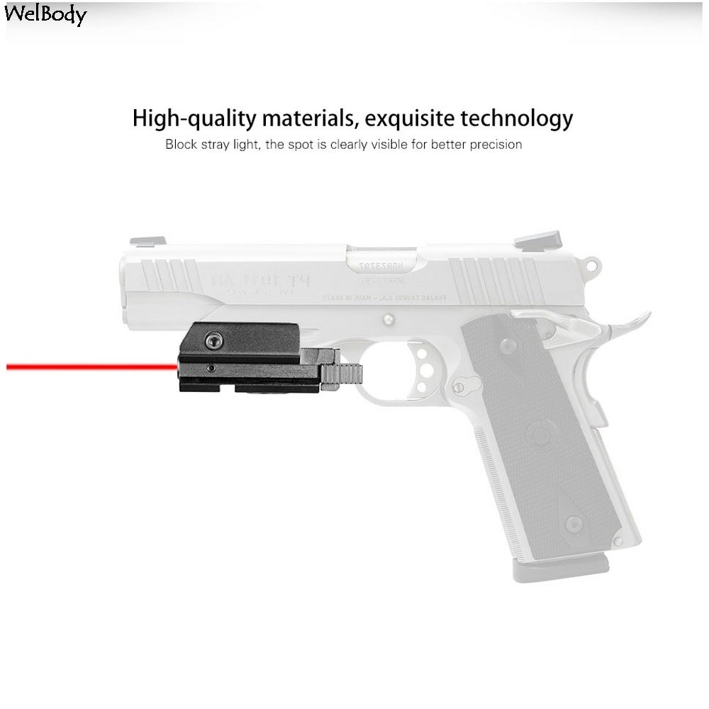 11/20mm Hunting Riflescope Tactical Red Dot Laser Sight Picatinny Weaver Rail For Pistol Glock Headgun Gun Red Dot Scope - Image 2