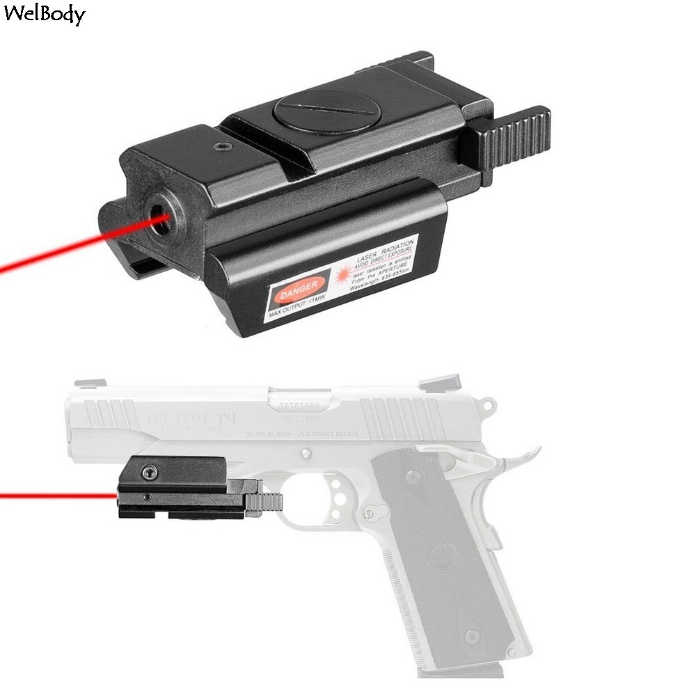 11/20mm Hunting Riflescope Tactical Red Dot Laser Sight Picatinny Weaver Rail For Pistol Glock Headgun Gun Red Dot Scope