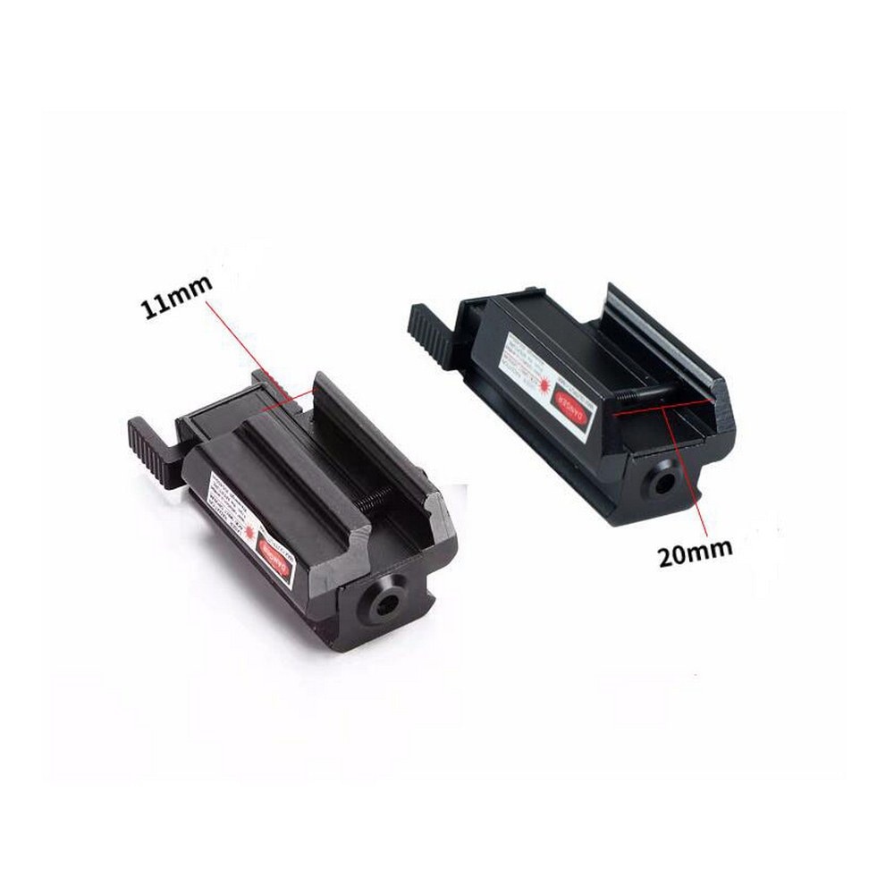 11mm / 20mm Rifle Scope Tactical Red Dot Laser Sight Low Orbit Laser Scope, Bottom Scope For Airsoft Pistol Gun Tactical Hunting - Image 3