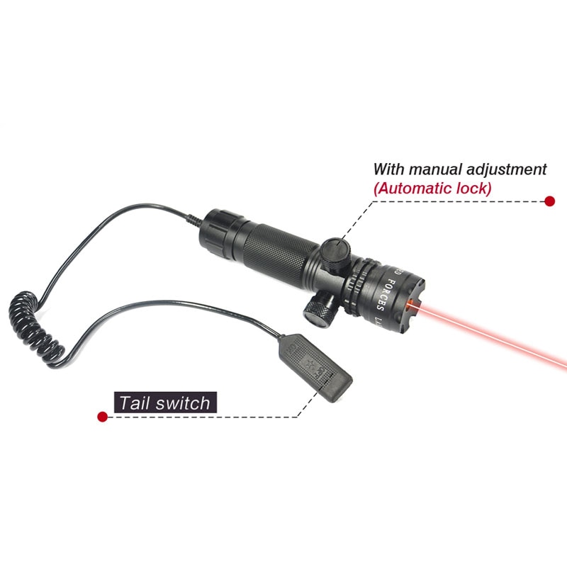 12.2cm*3cm Tactical Green Laser Sight Adjustable Green Laser Designator, Hunting Laser Sight G27 - Image 5