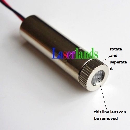 12*35mm 5mW 30mW 50mW 100mW 150mW 650nm Red Dot Line Cross Focusable 660nm Laser Diode Module - Image 4