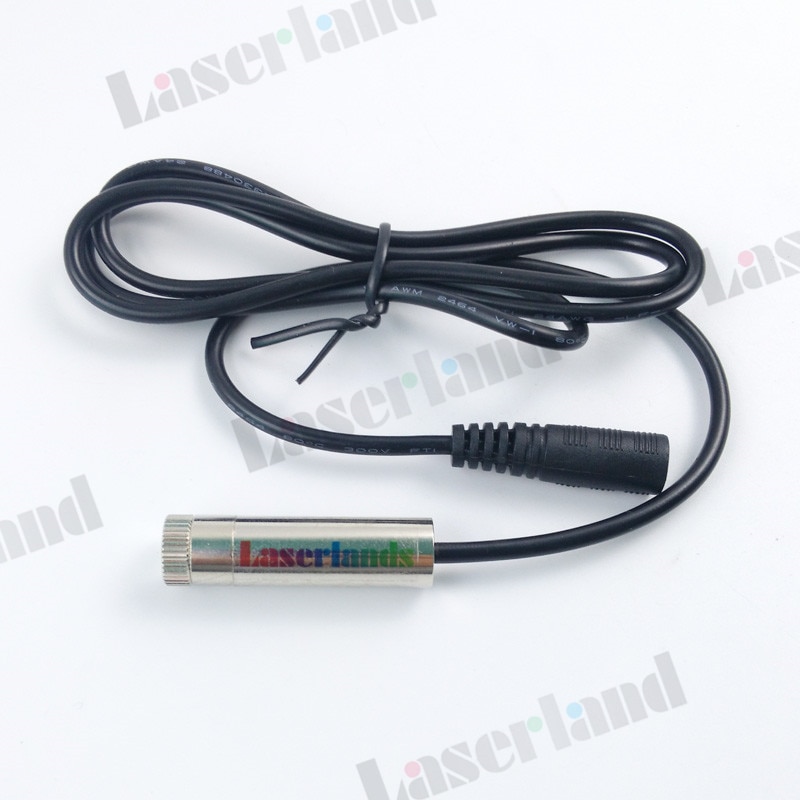 12*45mm Focusable 300mW 808nm IR Infrared Dot Line Cross Diode Laser Module Adapter Mount - Image 2
