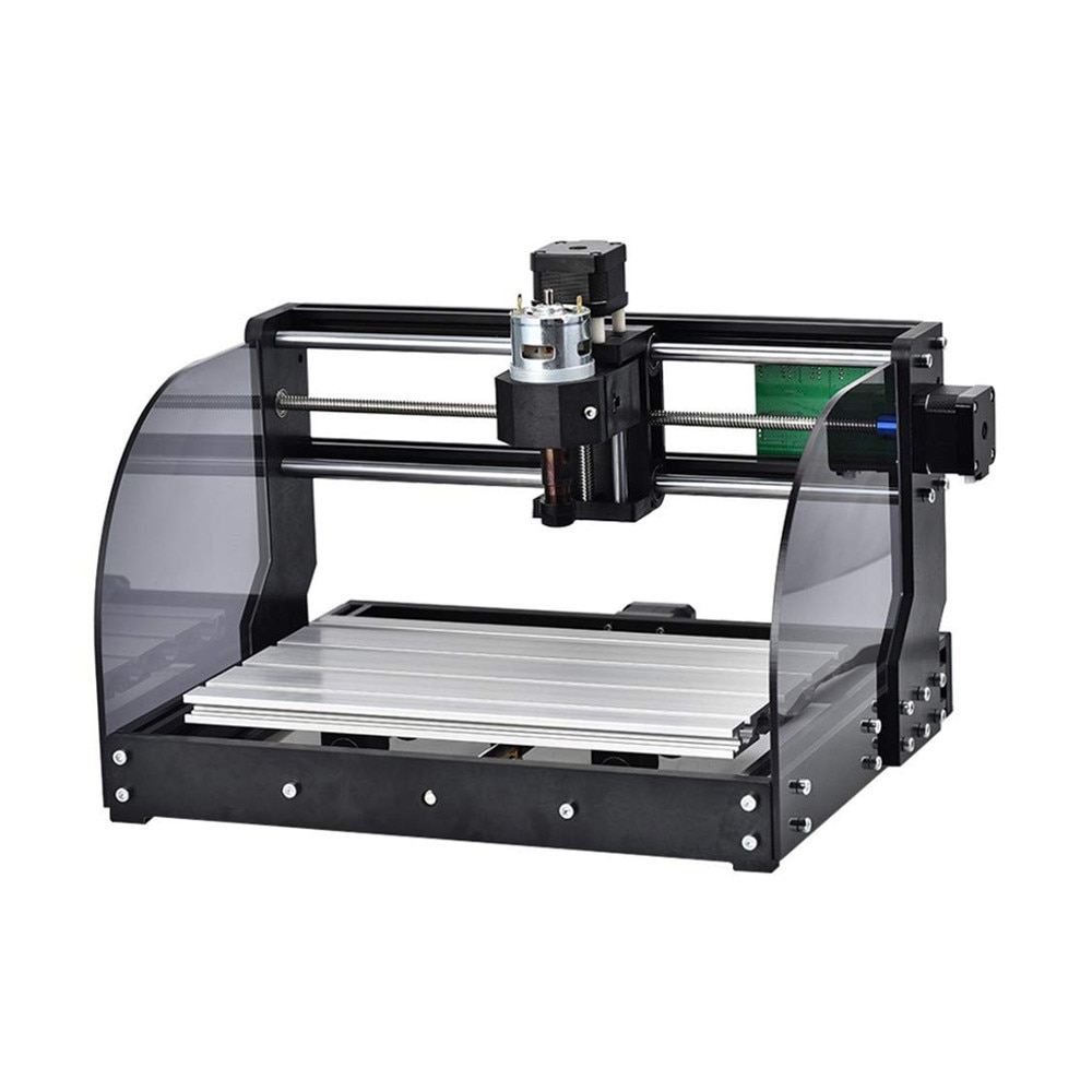 120W Upgraded 3018 Pro CNC Engraver DIY 3 Axis GRBL Laser Engraving Machine DIY Wood Router Cutter 2500mW Blue Laser Module
