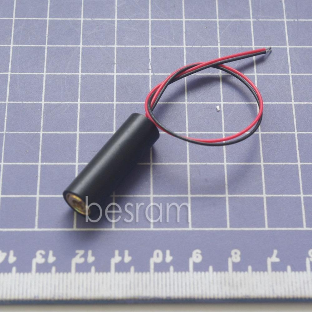 1242 658nm 20mW Red Dot Diode Laser Module DC 3V~5V 650nm 660nm