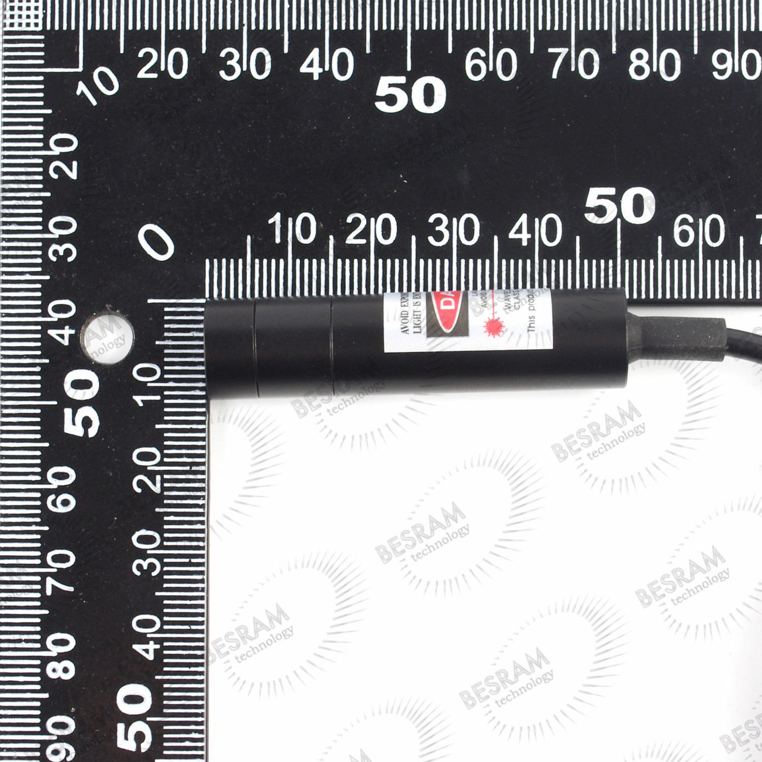 1255 Focusable 650nm 5mW 50mW Red Line Diode Laser Module Glass Lens Locater for Sewing Embroidery Work Alignment