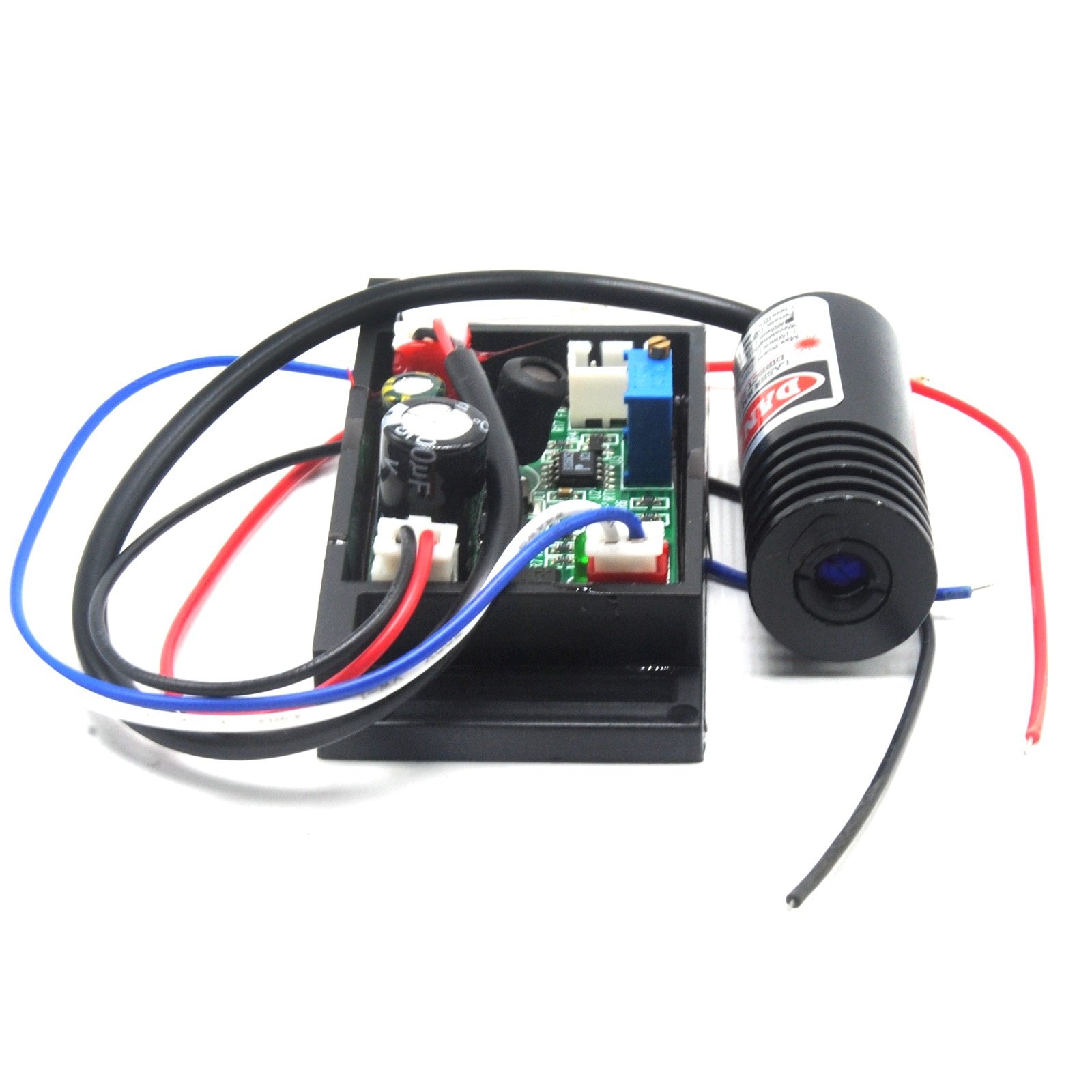 12V 100mW 650nm Red Dot Laser Diode Module Point Lazer Light 18x45mm TTL Driver - Image 3