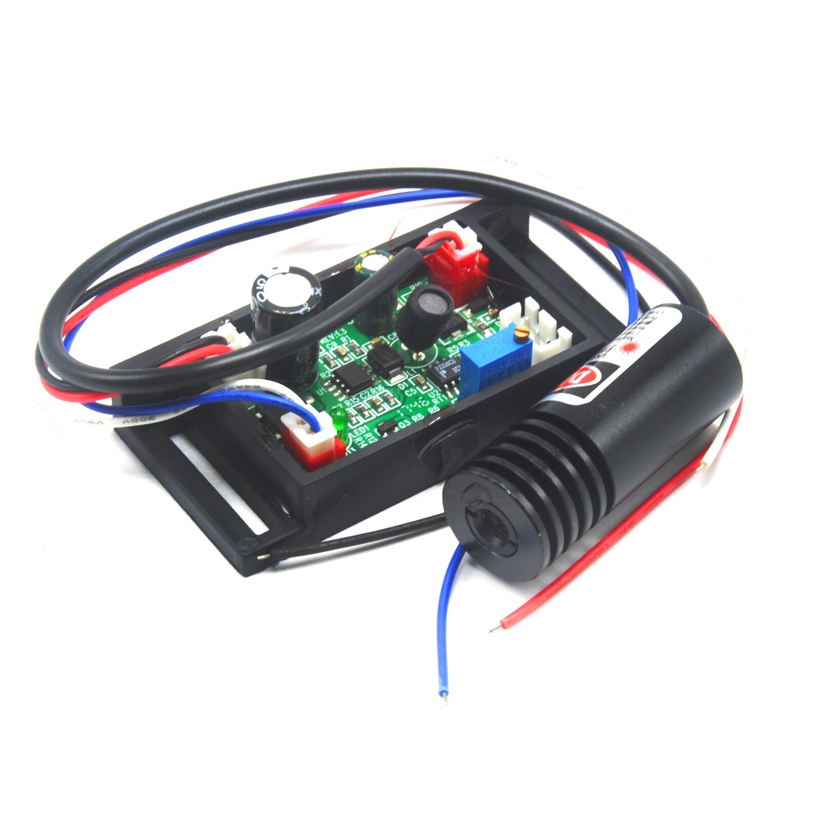 12V 100mW 650nm Red Dot Laser Diode Module Point Lazer Light 18x45mm TTL Driver - Image 4