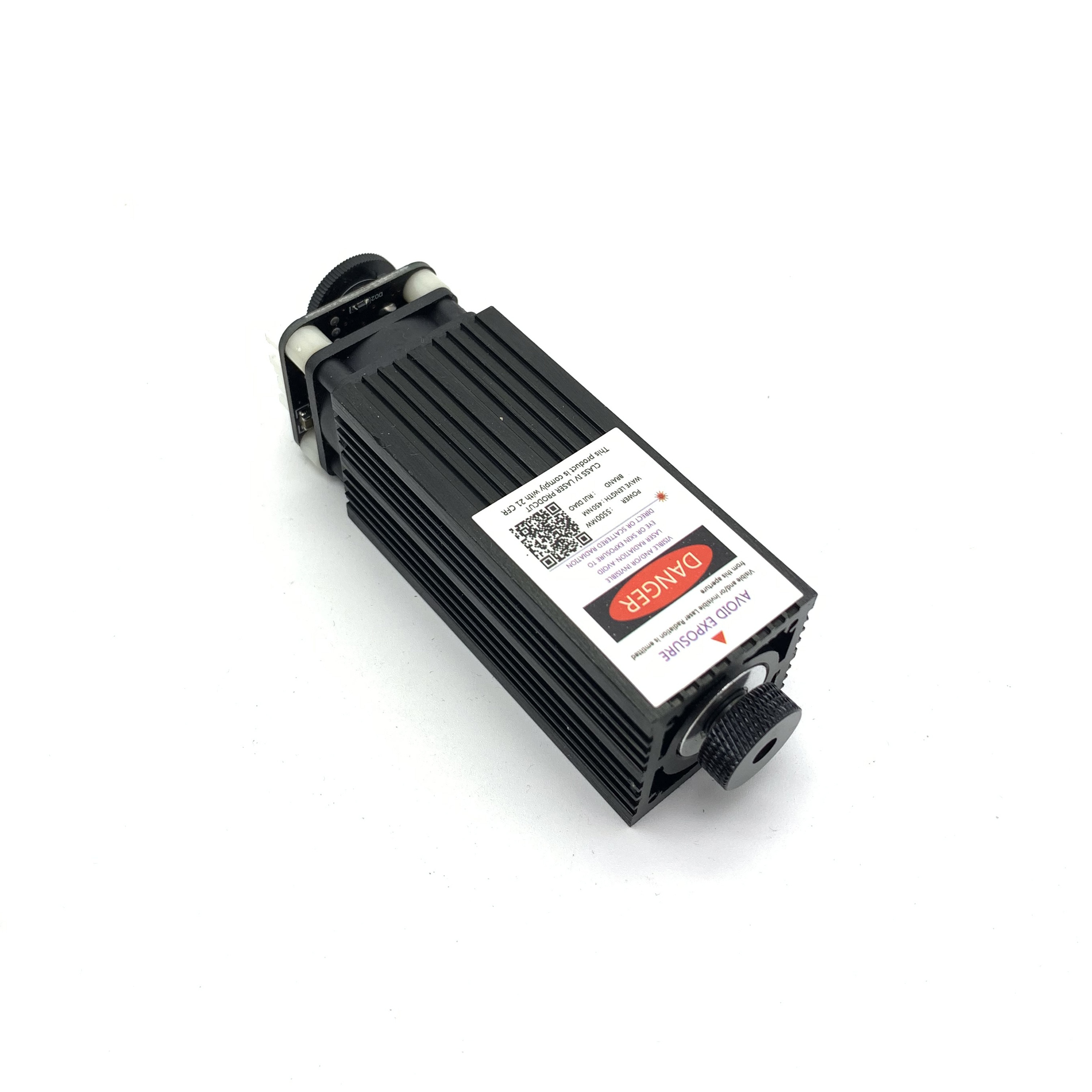 12V 5500mW 445nm Laser Module High Power TTL Focus Adjustable Blue 5.5W Diode Free Shipping - Image 3