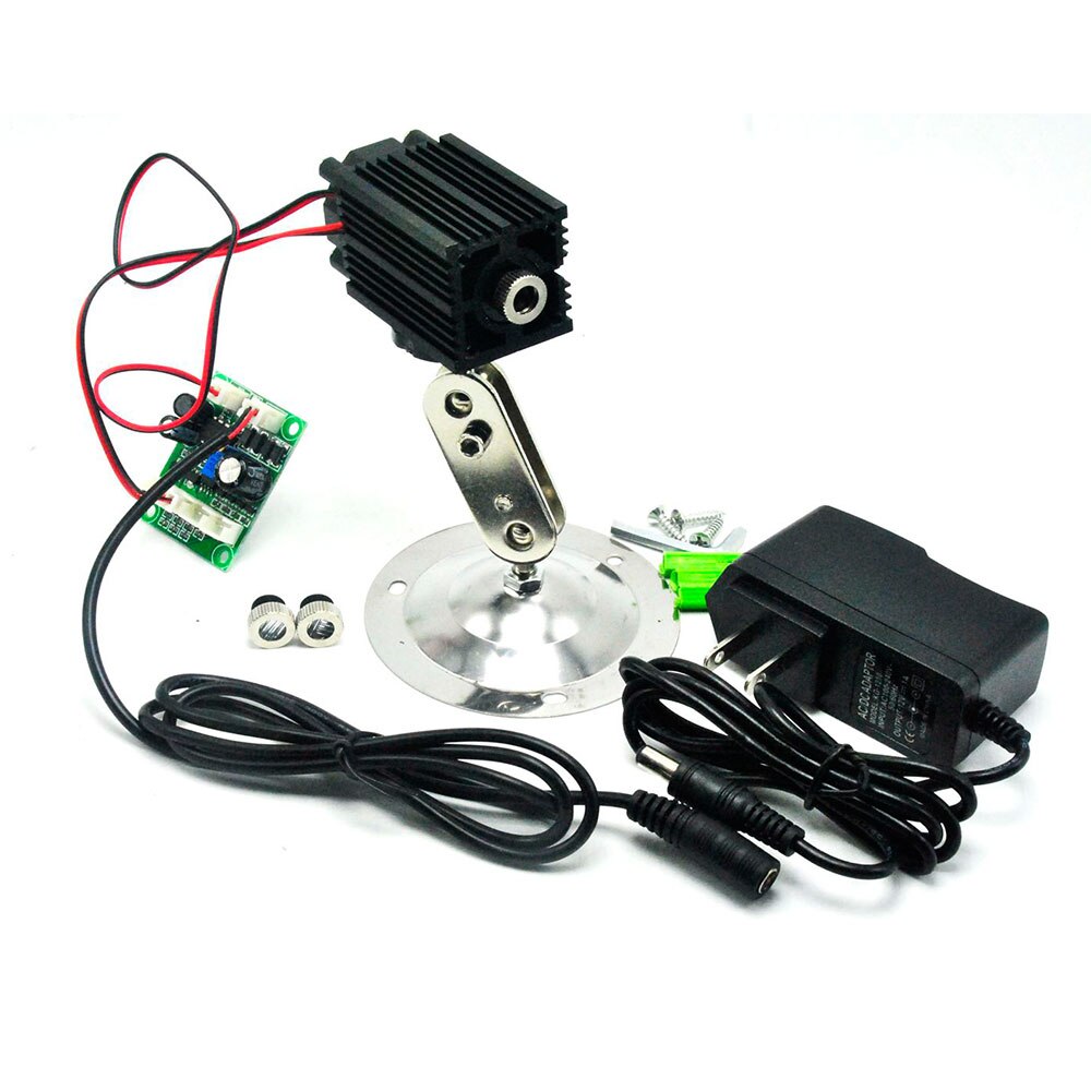12V 980nm 200mw Focusable IR Laser Diode Module Dot/Line/Cross laser w/12V Adapter TTL Infrared Light Night Vision