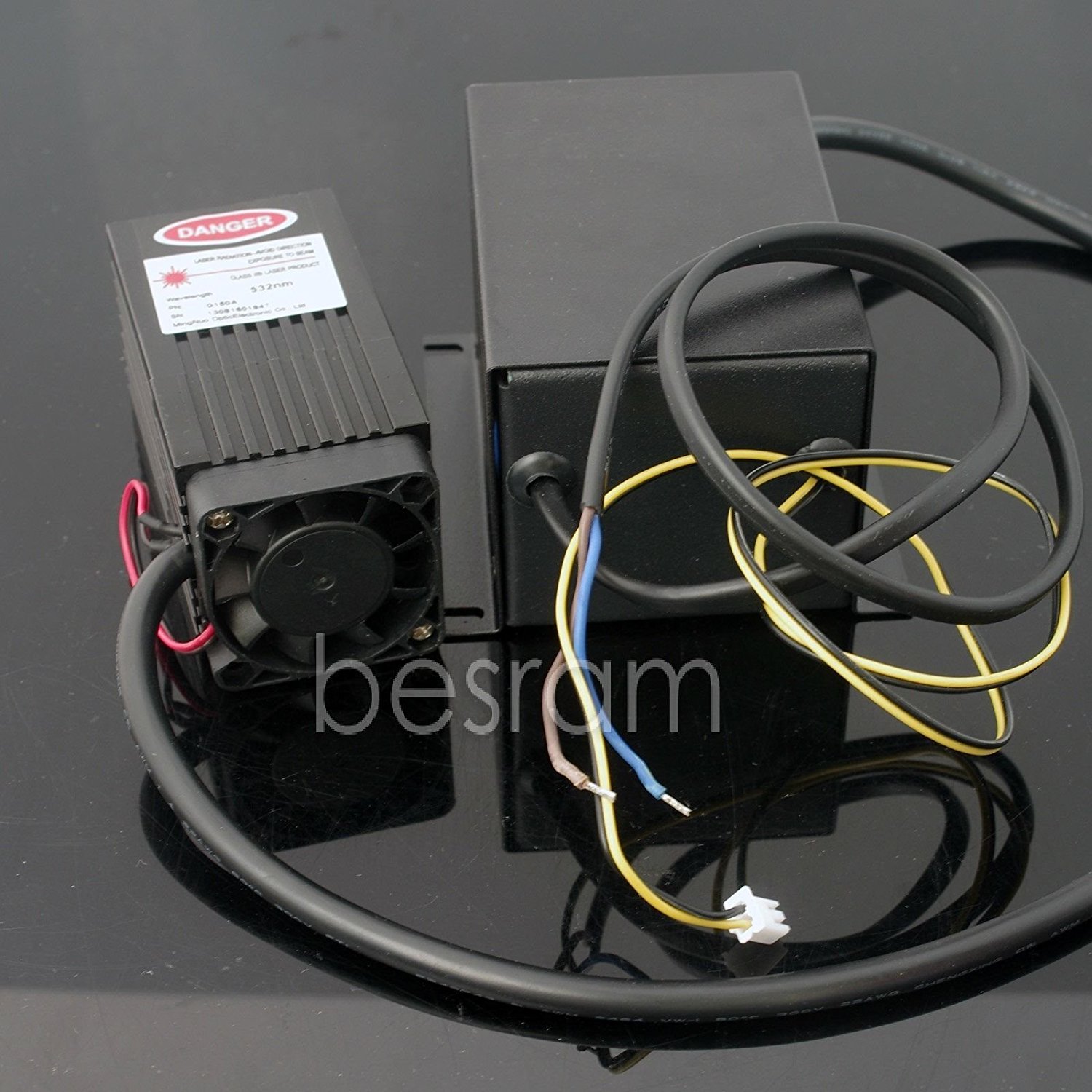 12VDC 300mW 638nm Red Dot Fat Beam Laser Diode Module for Stage Lighting Effect - Image 5