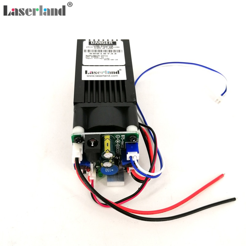 12VDC 450nm 445nm 4.75W 5W Blue Laser Diode Module for CNC Engraving machine /Cutting/Marking Engraver - Image 3