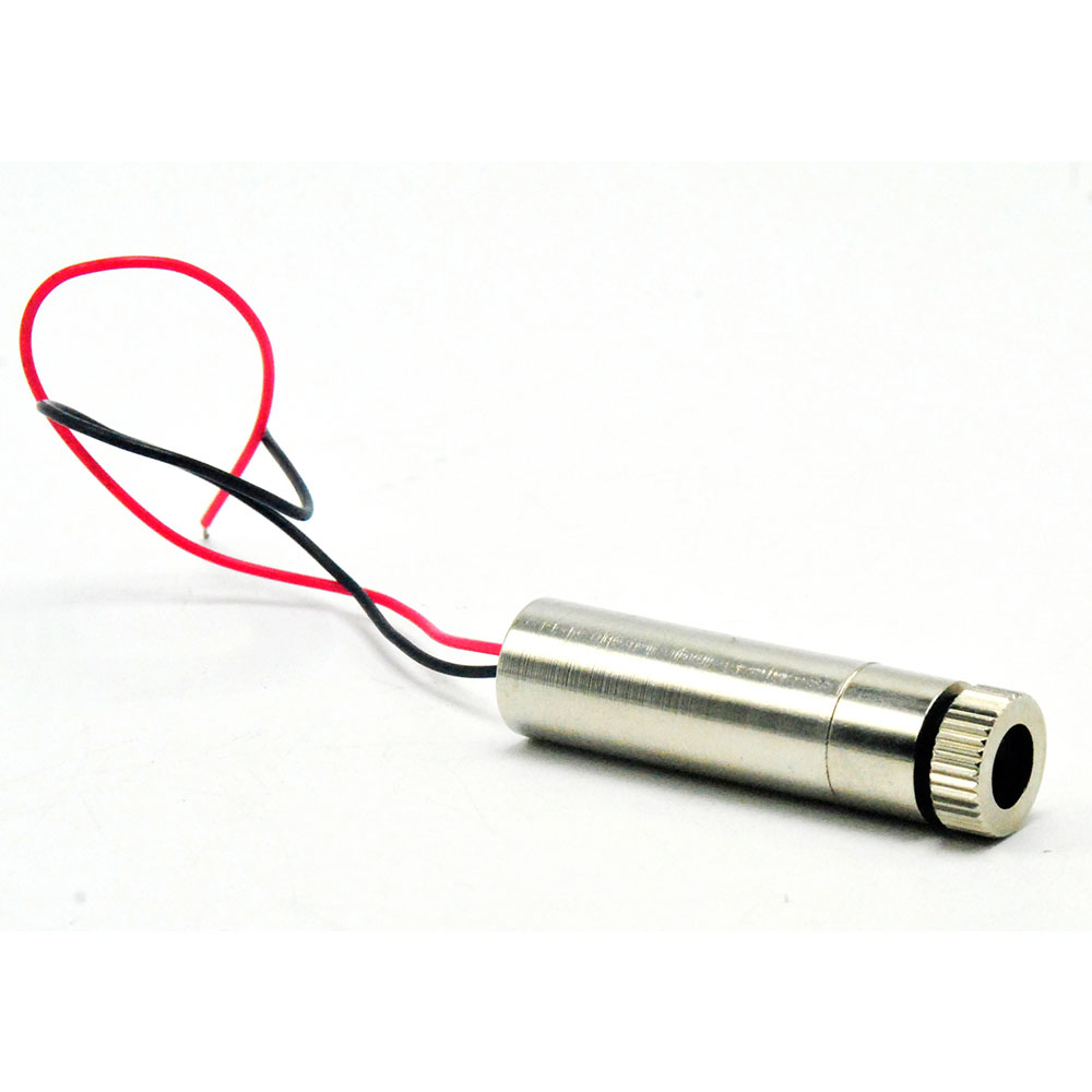 12mm Dia Adjustable 50mW 650nm 660nm Red Diode Laser Module Focus Dot Line Cross DIY Head