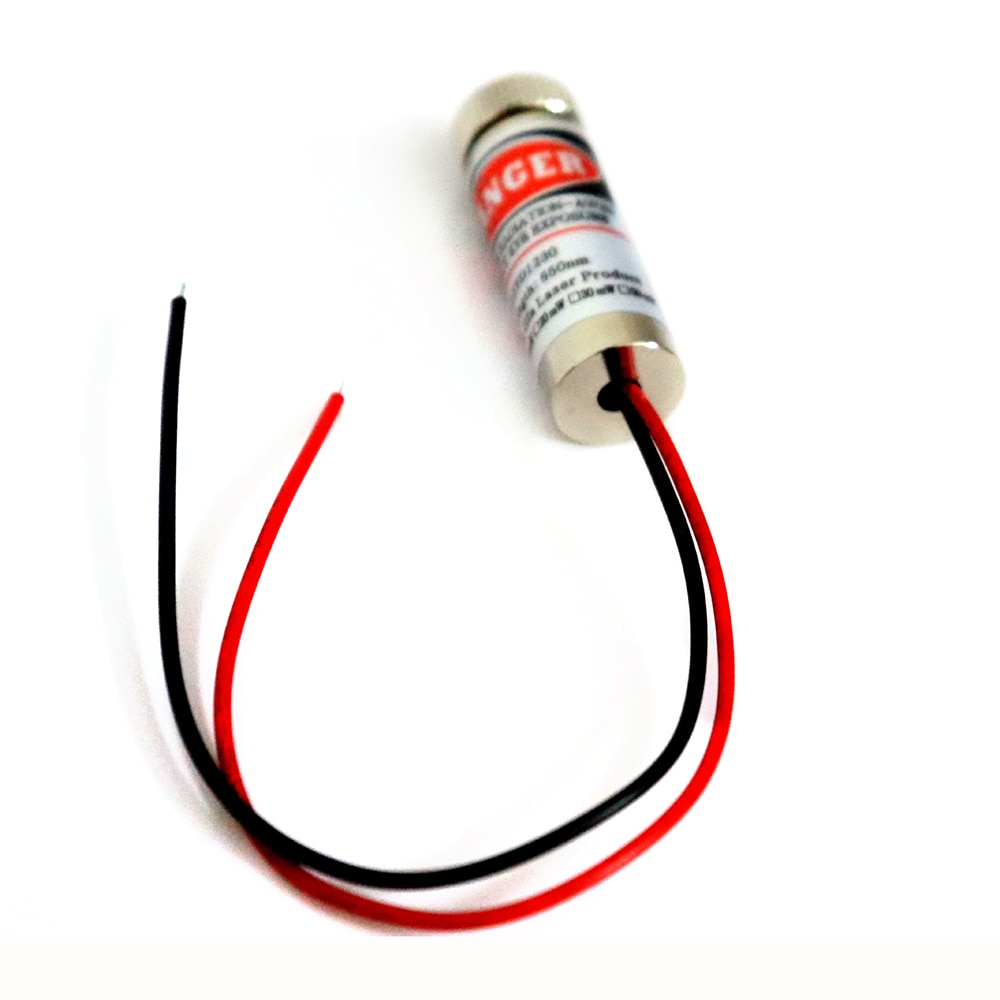12mm adjustable focal length cross line laser module 5mw red light laser laser head - Image 4