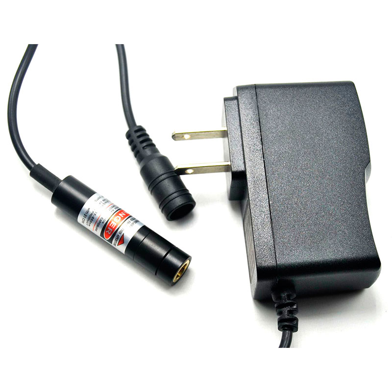 12mmx55mm Focusable Cross Beam 635nm 5mW Orange Red Laser Locator Module w K9 Lens & Mitsubishi Diode - Image 2