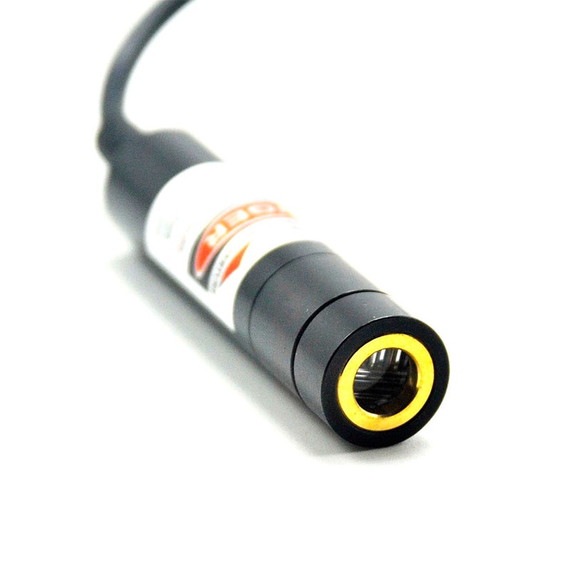 12mmx55mm Focusable Cross Beam 635nm 5mW Orange Red Laser Locator Module w K9 Lens & Mitsubishi Diode - Image 3