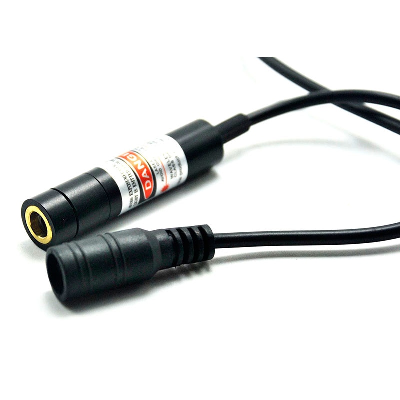12mmx55mm Focusable Cross Beam 635nm 5mW Orange Red Laser Locator Module w K9 Lens & Mitsubishi Diode - Image 5