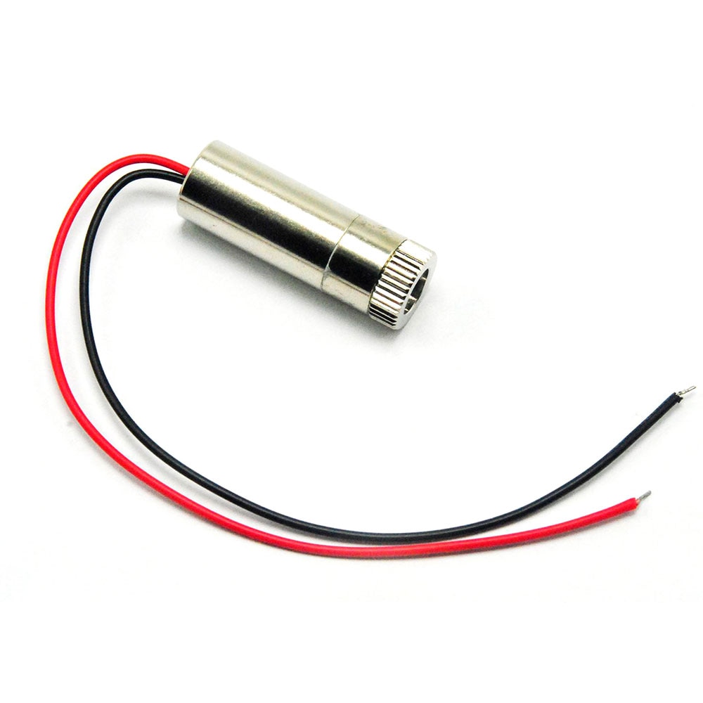 12x30mm Focusable Adjustable 650nm 5mw Red Laser Diode Module Line Beam DIY Head Laser Lights 3V-5V 120 Degrees