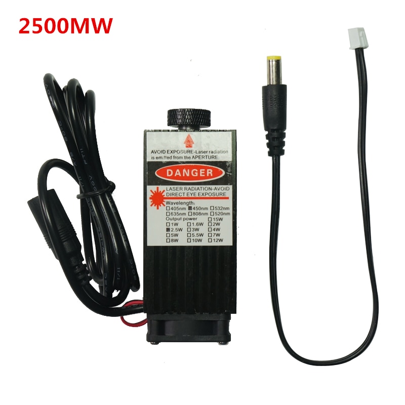 15000MW desktop diode Laser Module 450NM Focusing Blue Laser Head Laser Engraving Machine Tools Laser Tube - Image 2