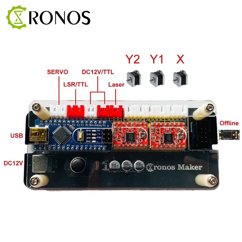 15W/30W/40W Desktop Laser Engraver and Cutter - Laser Engraving and Cutting Machine - Laser Printer - Work Area 40*50cm - Image 4