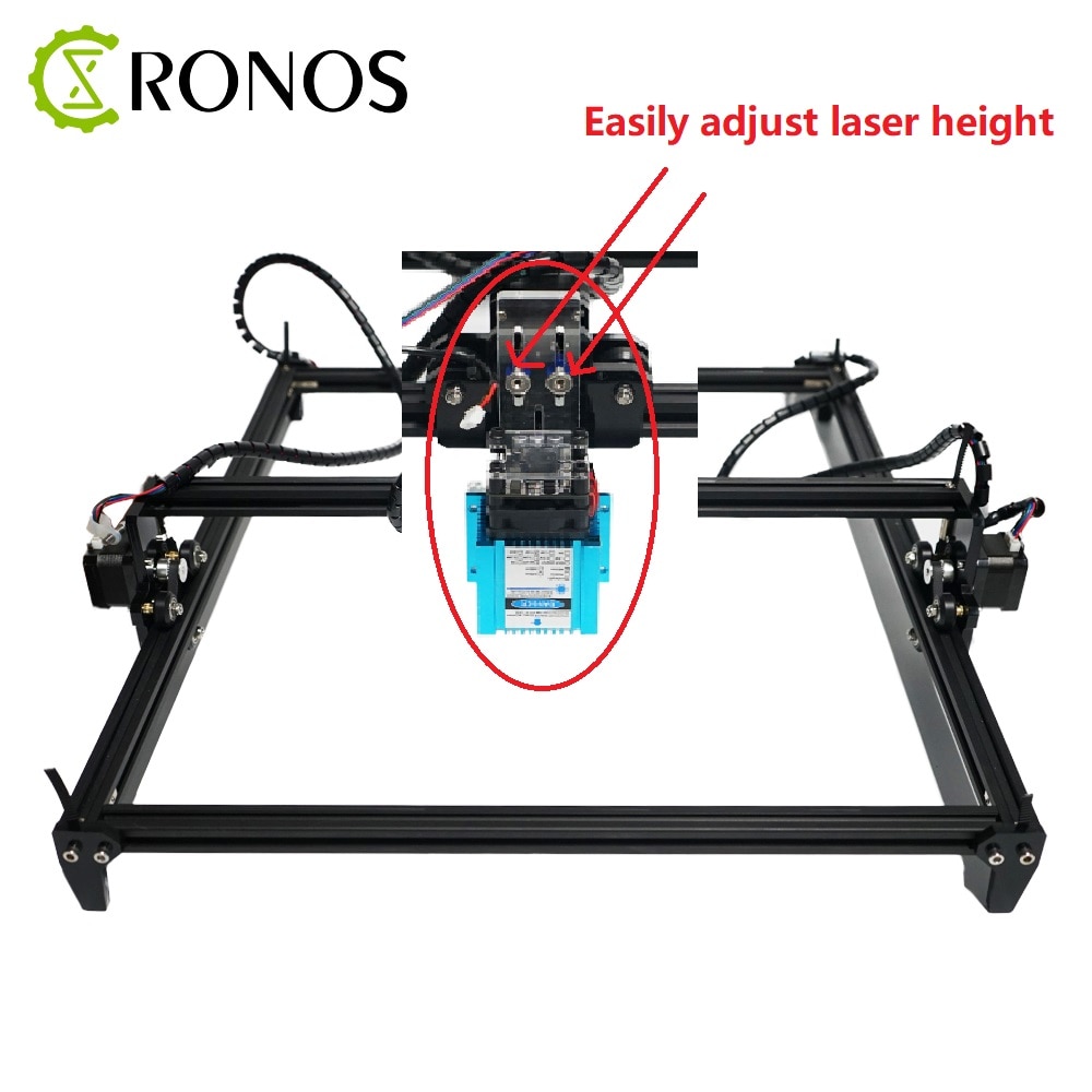 15W/30W/40W Desktop Laser Engraver and Cutter - Laser Engraving and Cutting Machine - Laser Printer - Work Area 40*50cm
