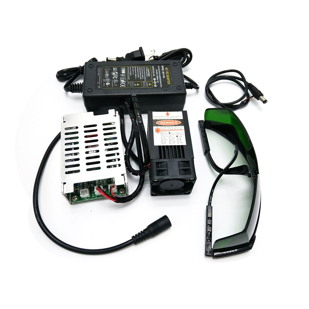 15W 450nm Focusing Laser Module Laser Engraving And Cutting TTL Module Laser Head - Image 3